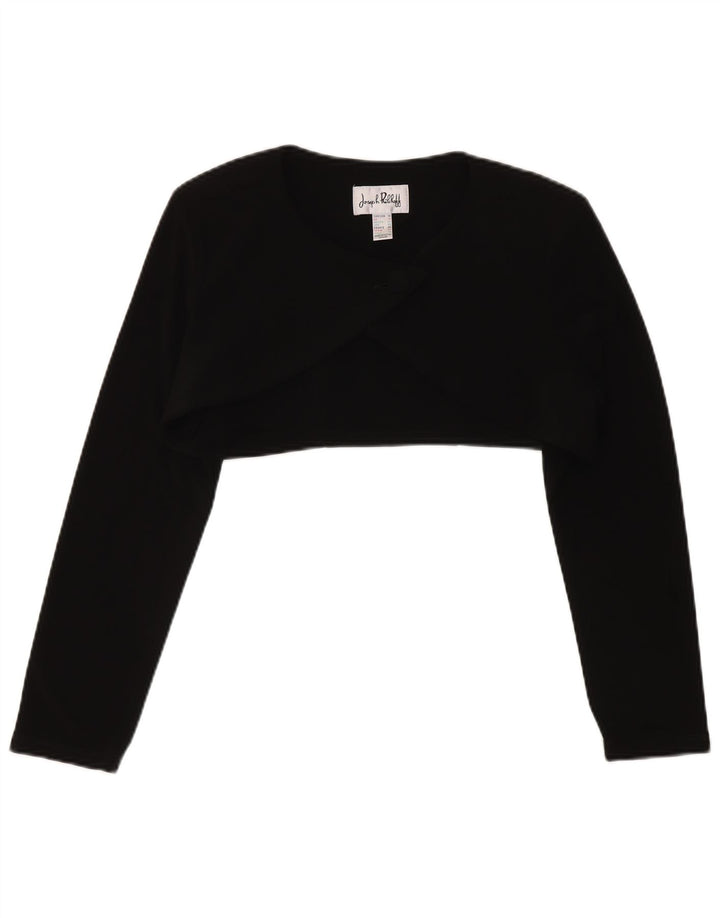 Top Bolero da donna Joseph Ribkoff UK 14 grande nero