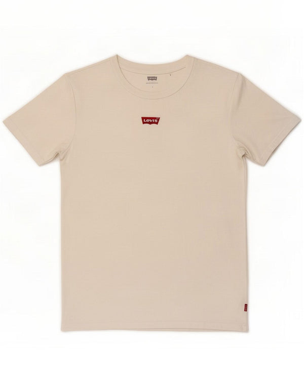 Levi's T-shirt da donna Top UK 8 Small White Cotton