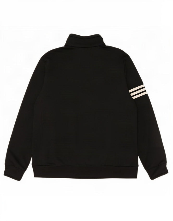 Giacca da ginnastica da uomo Adidas 2XL nera in poliestere