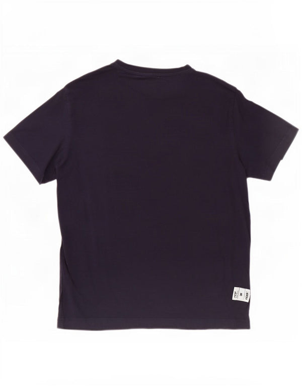Gant T-shirt da uomo Top in cotone blu navy medio