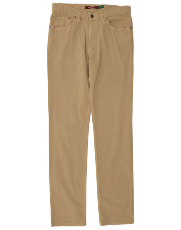 Pantaloni casual dritti da uomo Carrera 700 IT 48 medio W33 L33 Cotone beige
