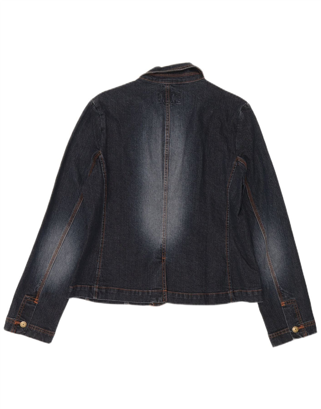 Giacca blazer a 3 bottoni da donna Phase Eight UK 14 cotone blu navy medio