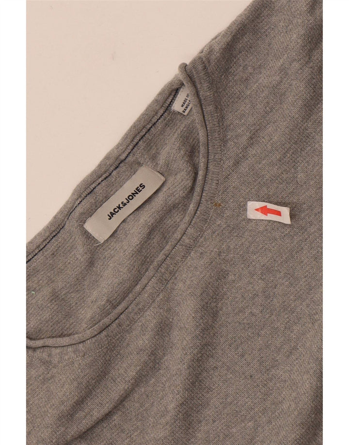 Maglione maglione girocollo da uomo Jack & Jones 2XL Grigio