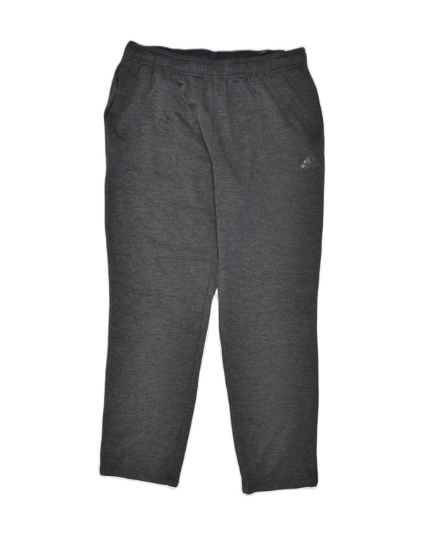 Pantaloni da tuta da uomo ADIDAS grandi in poliestere grigio