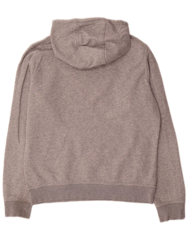 Maglia con cappuccio Nike da uomo di colore grigio medio
