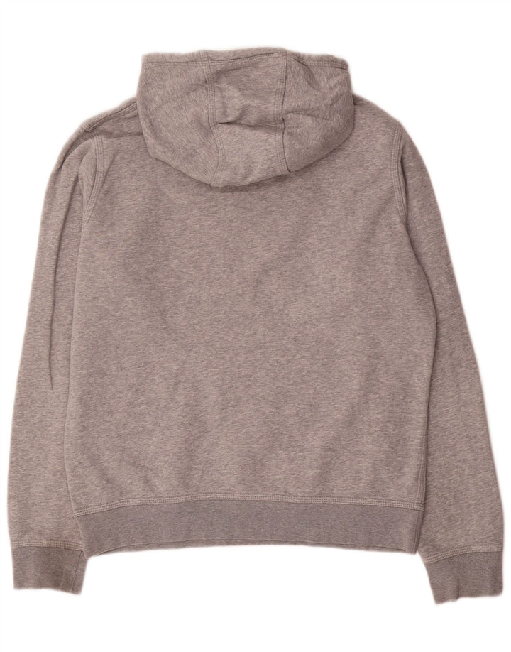 Maglia con cappuccio Nike da uomo di colore grigio medio