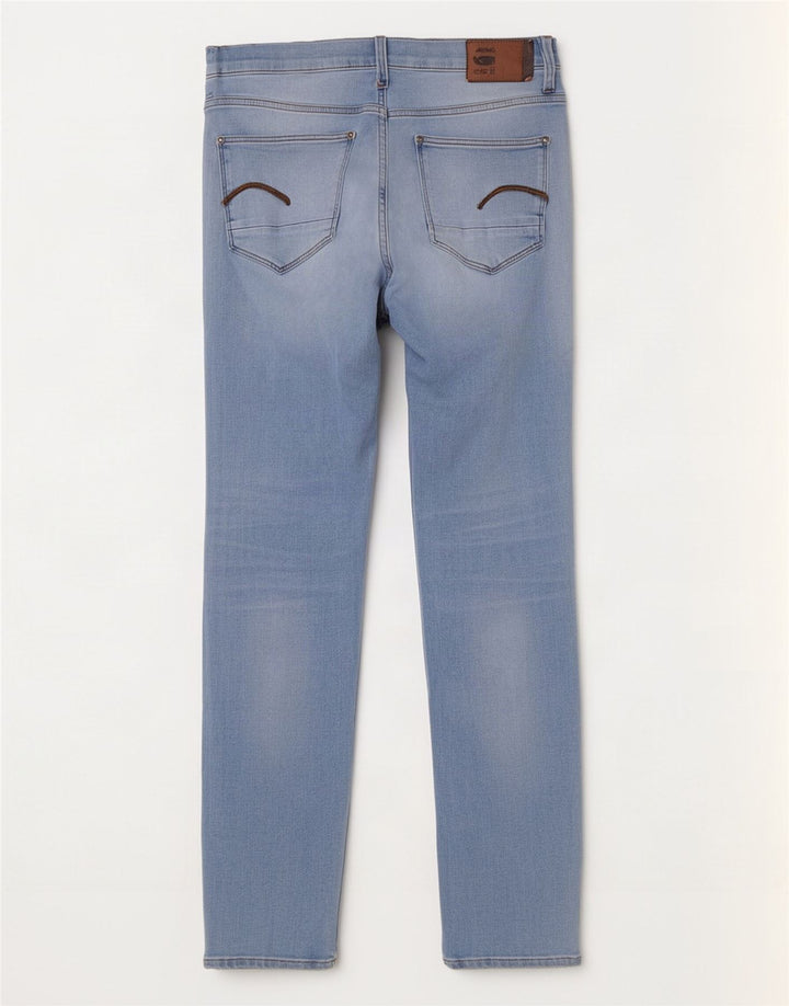 Jeans skinny da uomo G-Star W33 L32 cotone blu
