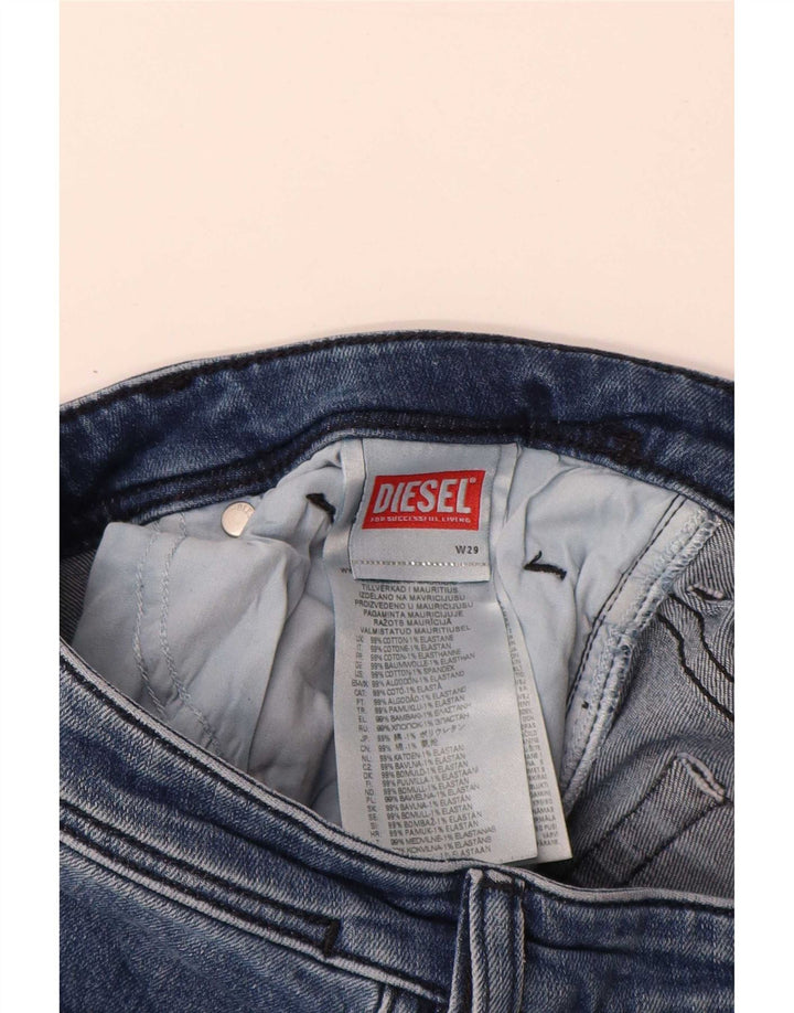 Jeans slim da donna Diesel W29 L29 cotone blu