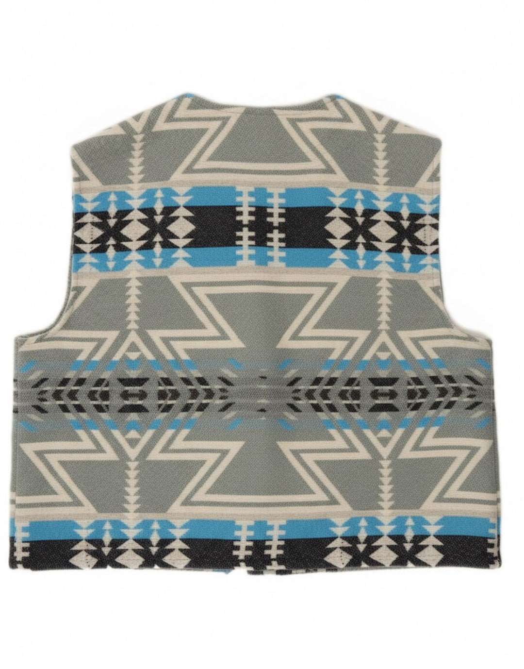 Gilet vintage da uomo XL grigio Fair Isle