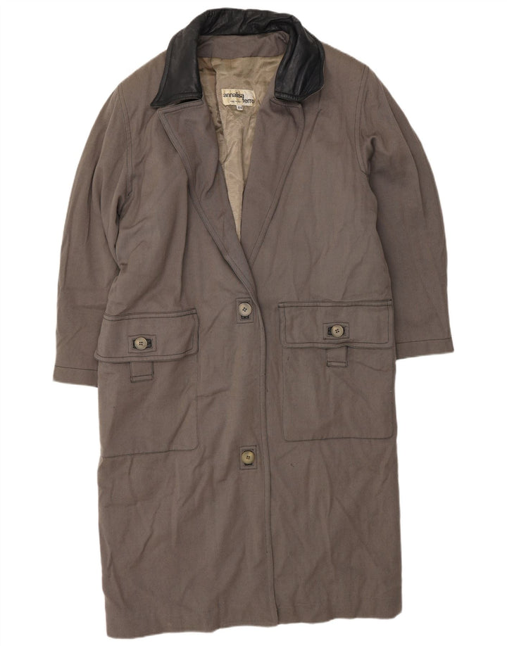 ANNALISA FERRO Soprabito Donna IT 44 Acrilico Grigio Medio