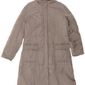CIESSE PIUMINI Womens Oversized Padded Coat IT 50 XL Grey Polyester
