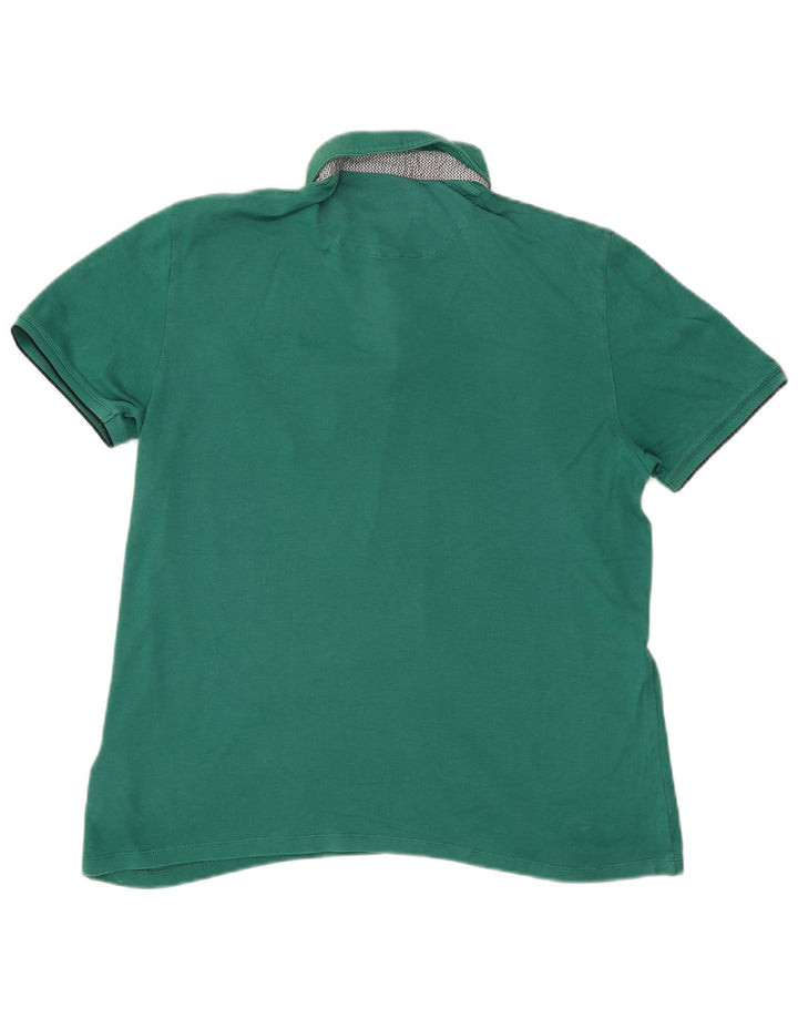 Polo da uomo Ted Baker taglia 5 XL in cotone verde