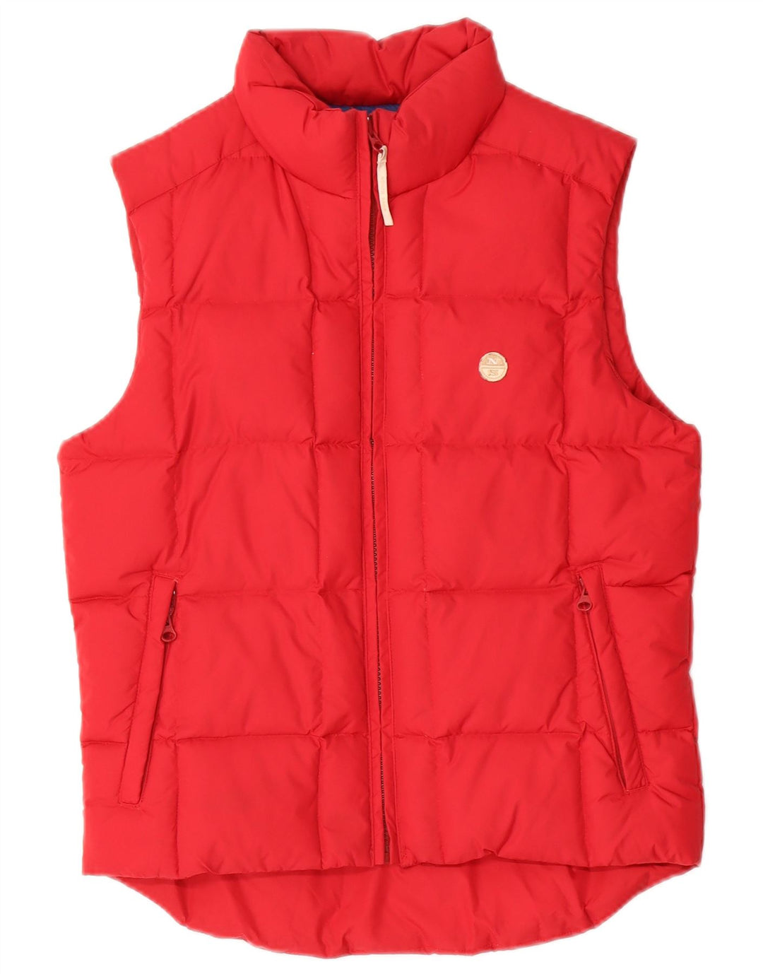 Gilet imbottito da donna North Sails UK 10 Small rosso in poliammide