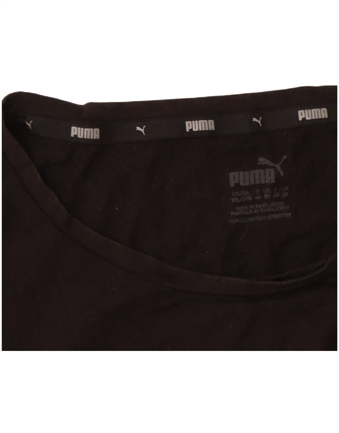 Maglietta grafica da donna Puma UK 20 2XL Nera