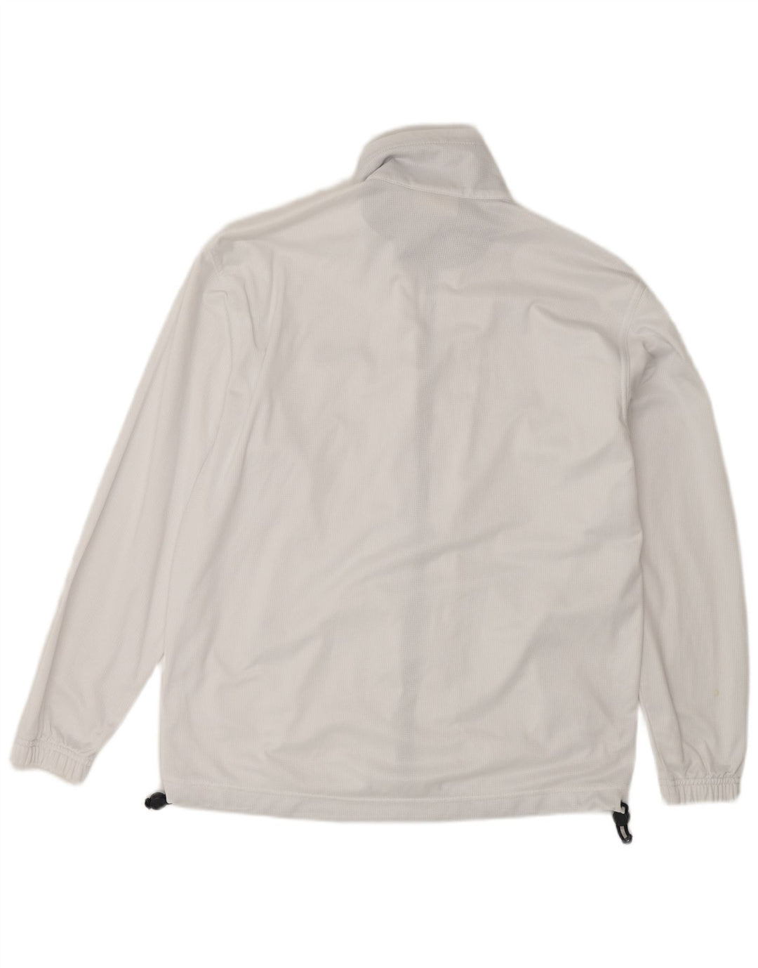 Giacca da ginnastica ASICS da uomo, vestibilità ampia, XS, poliestere bianco