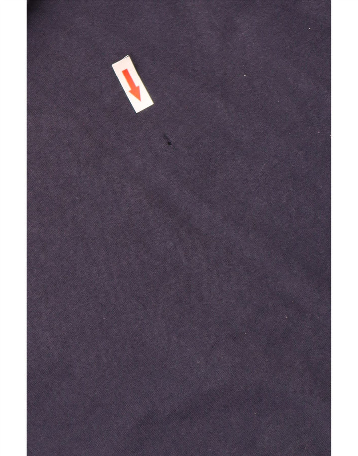 WEIRD FISH T-shirt grafica da uomo Top 3XL cotone blu navy