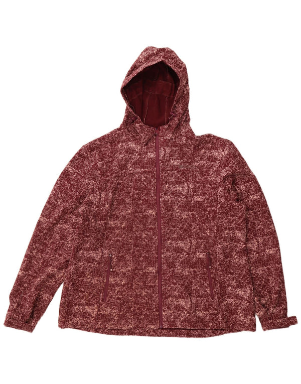 Giubbotto bomber da donna Mountain Warehouse UK 20 2XL Poliestere bordeaux