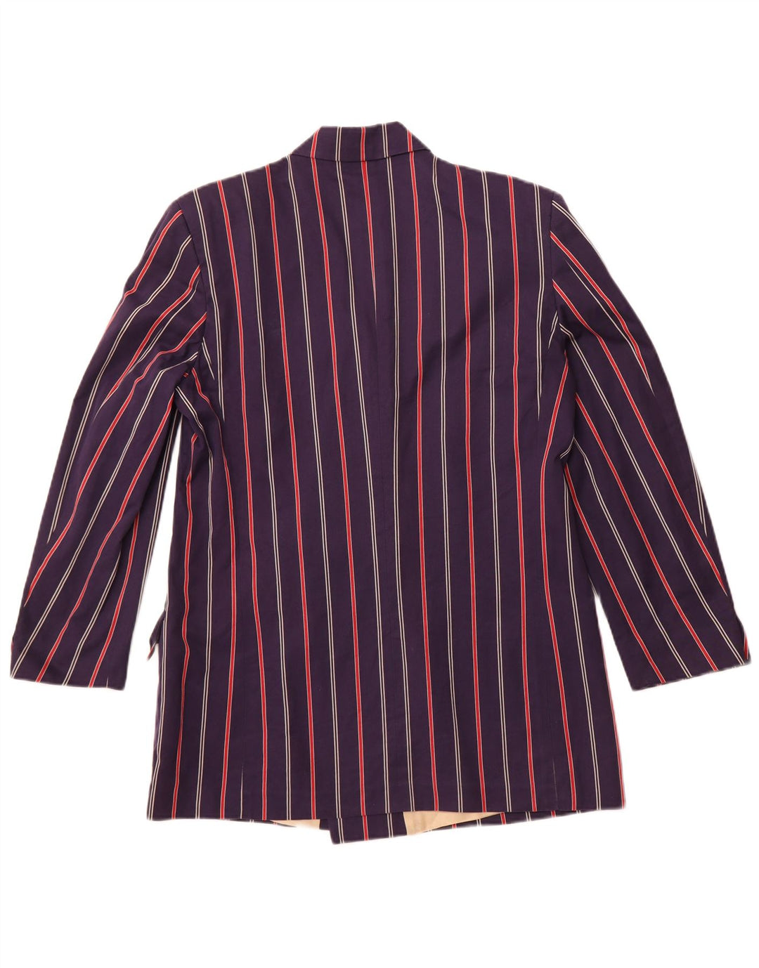 Giacca blazer da uomo Henry Cottons IT 44 XS Cotone a righe blu navy