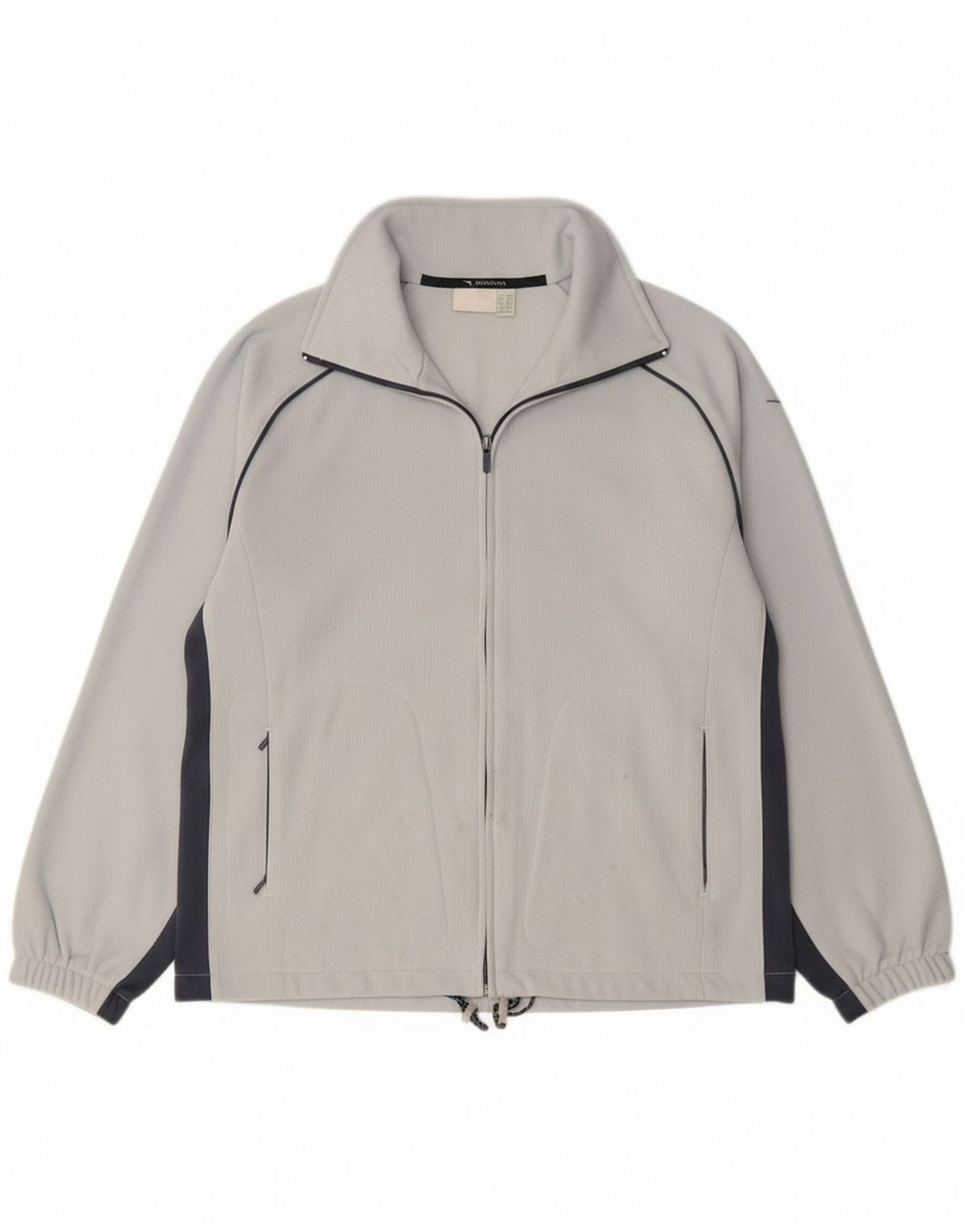 Giacca da tuta da donna Diadora UK 14 Large Blu Colourblock Poliestere