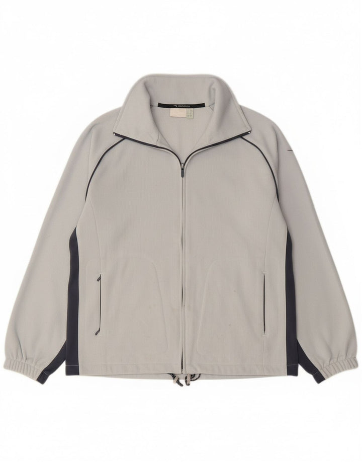 Giacca da tuta da donna Diadora UK 14 Large Blu Colourblock Poliestere