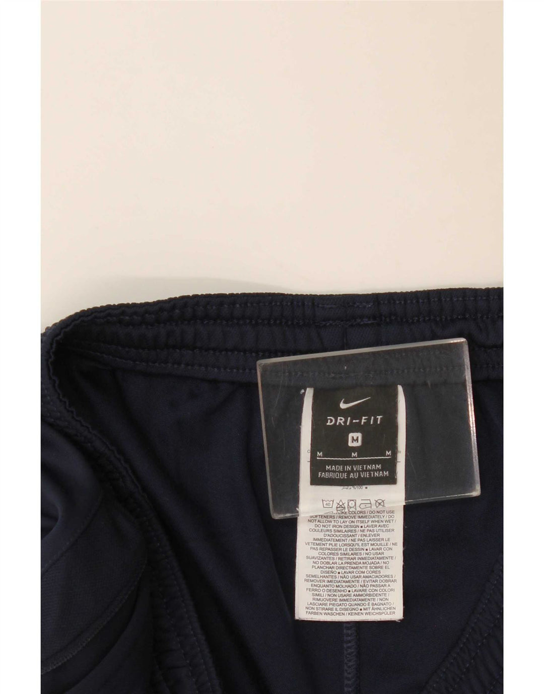 Pantaloni Tuta Nike Uomo Dri Fit Taglia Media Blu Navy Poliestere