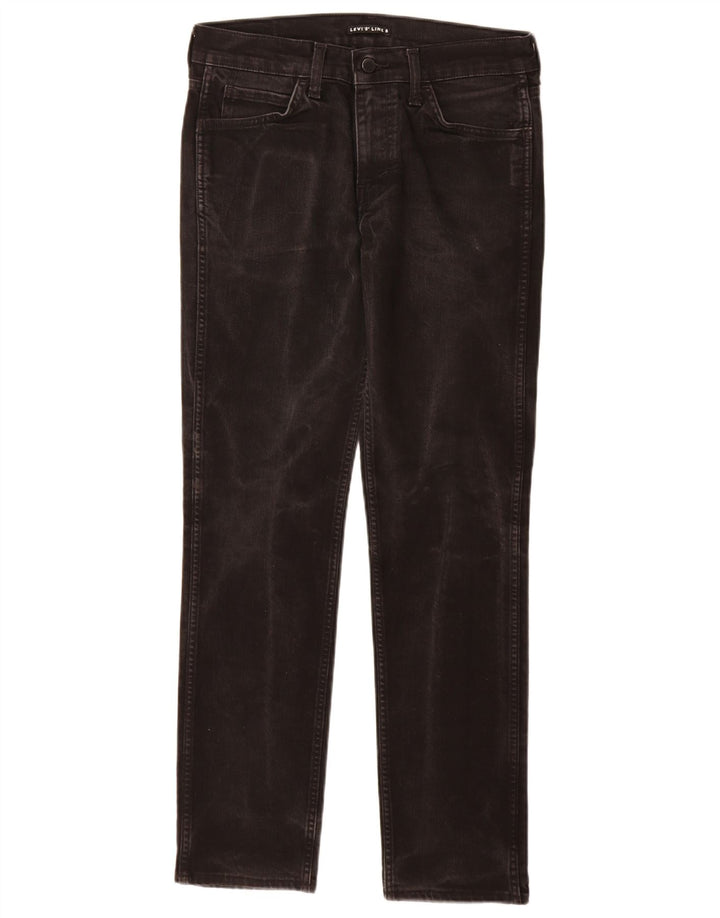 Jeans Levi's da donna linea 8 slim W30 L32 cotone nero
