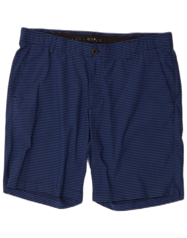 Pantaloncini chino da uomo Under Armour Heat Gear W38 XL blu gessato