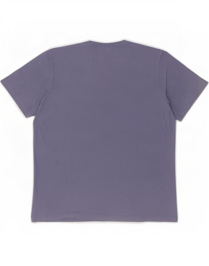 Maglietta Adidas da uomo Top Large in cotone blu