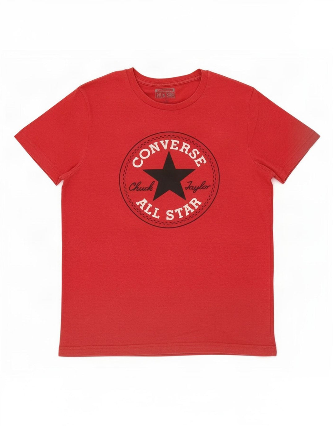 T-shirt grafica da uomo Converse Top rosso medio