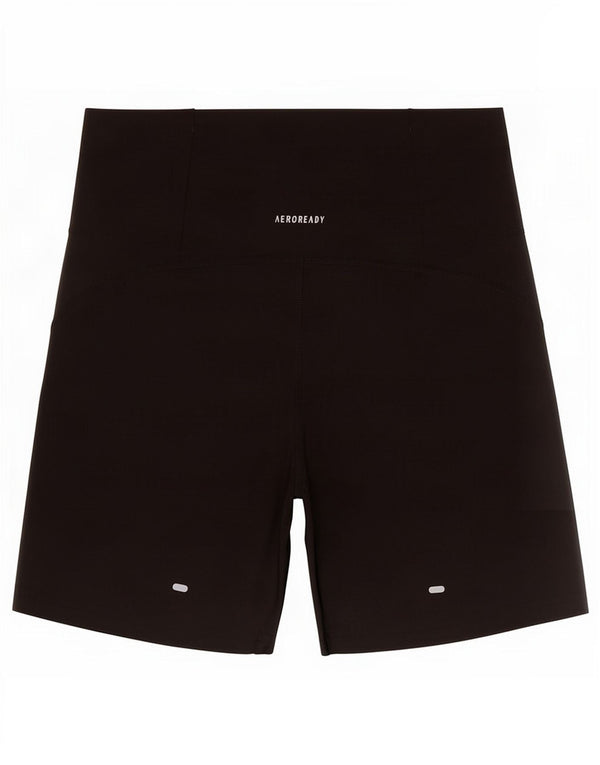 Pantaloncini sportivi Adidas Aeroready da donna UK 4/6 XS poliestere nero