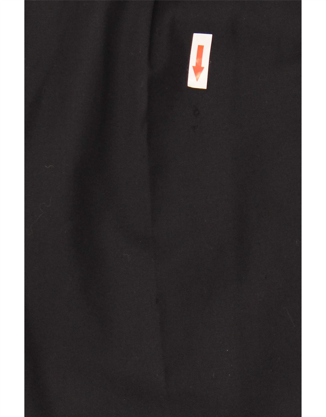 Pantaloni da abito con pegging da uomo Marks & Spencer W38 L31 poliestere nero