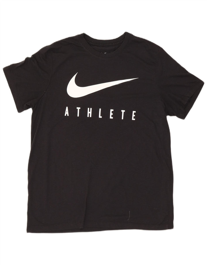 T-shirt grafica da uomo Nike Dri Fit Top XL poliestere nero