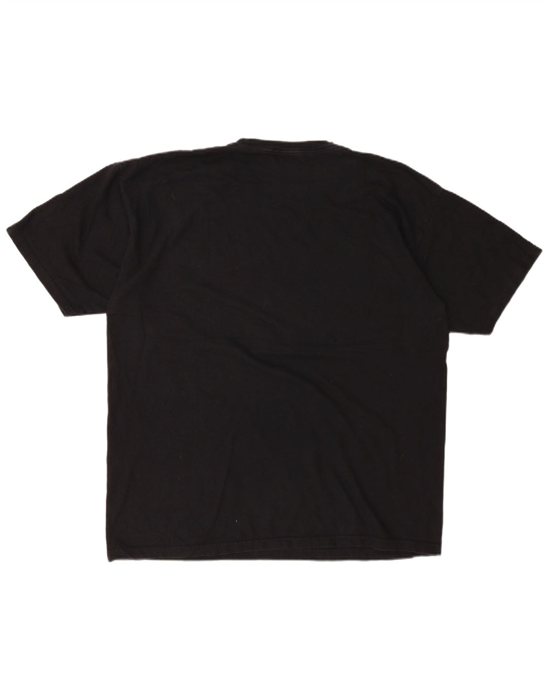 T-shirt grafica da uomo con vestibilità regolare HARLEY XL in cotone nero