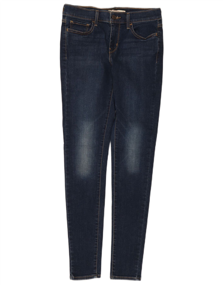 Levi's Jeans 710 Super Skinny da Donna W28 L30 Blu Navy