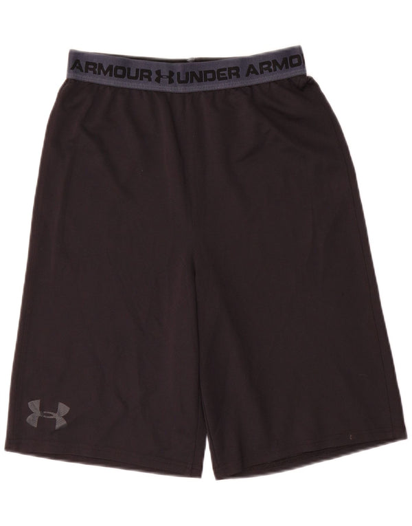 Pantaloncini sportivi UNDER ARMOUR Heat Gear da ragazzo 11-12 anni Large neri