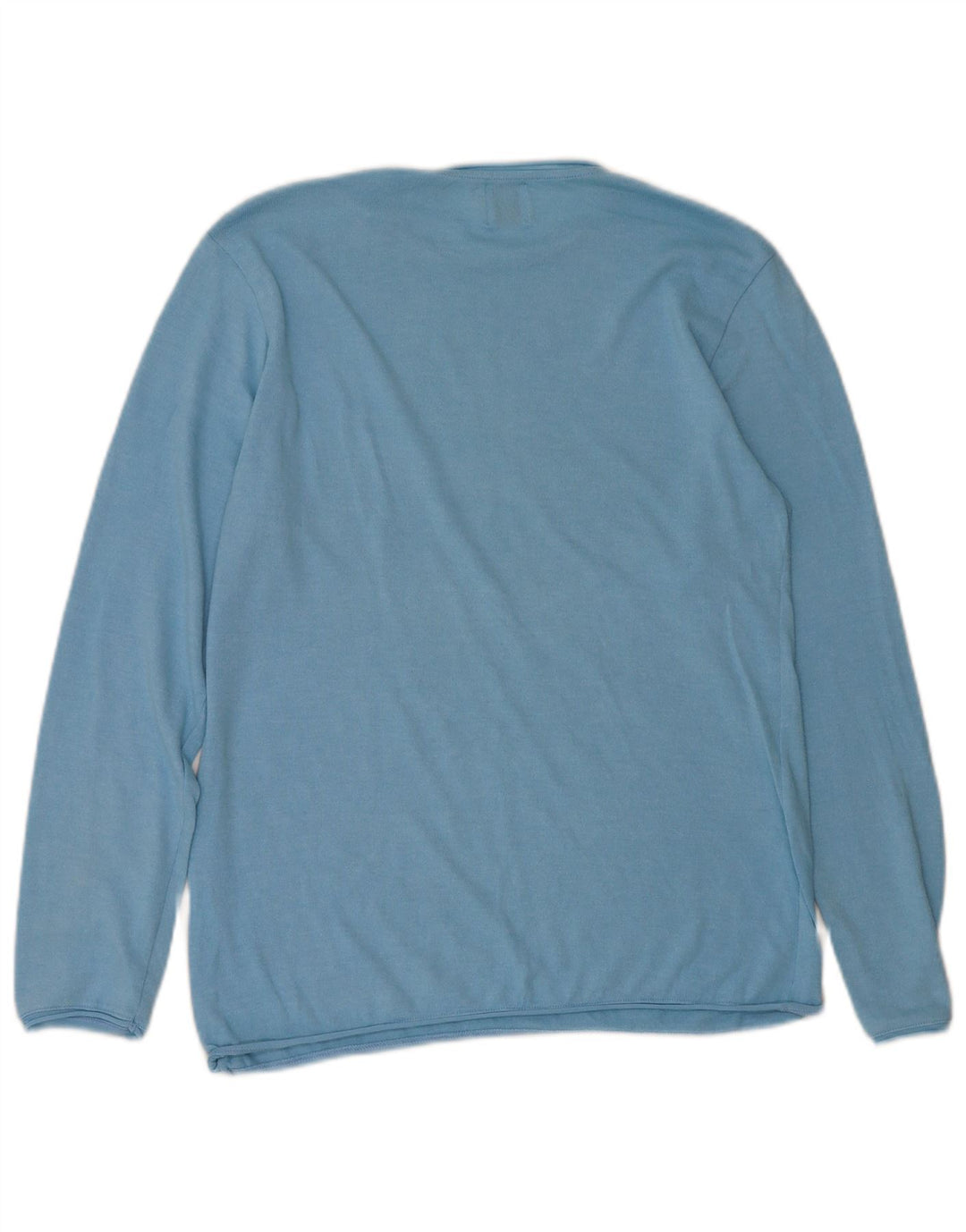 Maglione maglione girocollo da uomo Zara grande blu