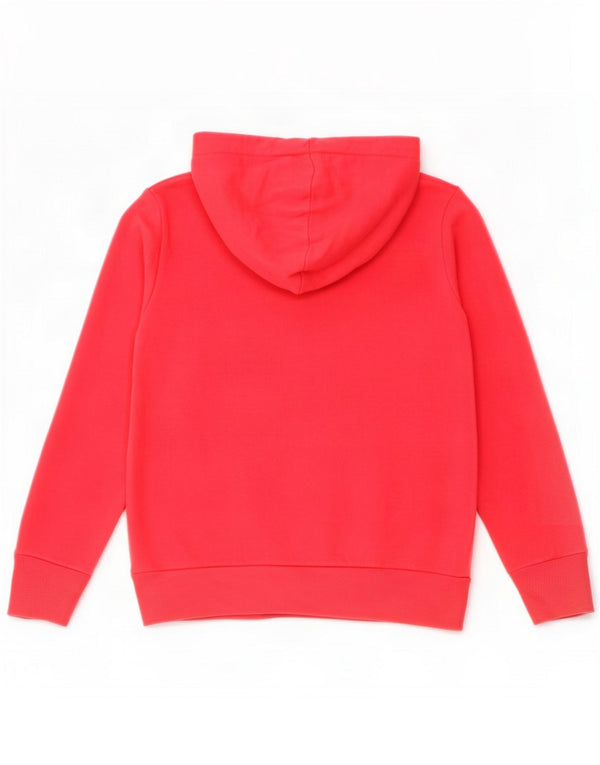 Puma Felpa con cappuccio grafica da donna UK 12 Medium Pink