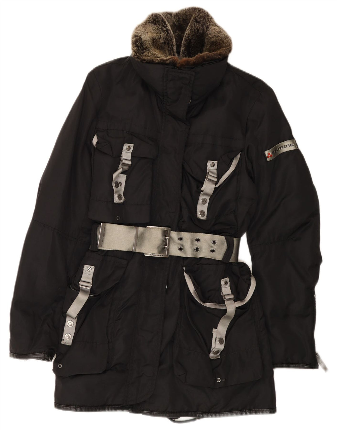 Giacca Parka da donna PEUTEREY EU 40 Medium Nero Poliammide