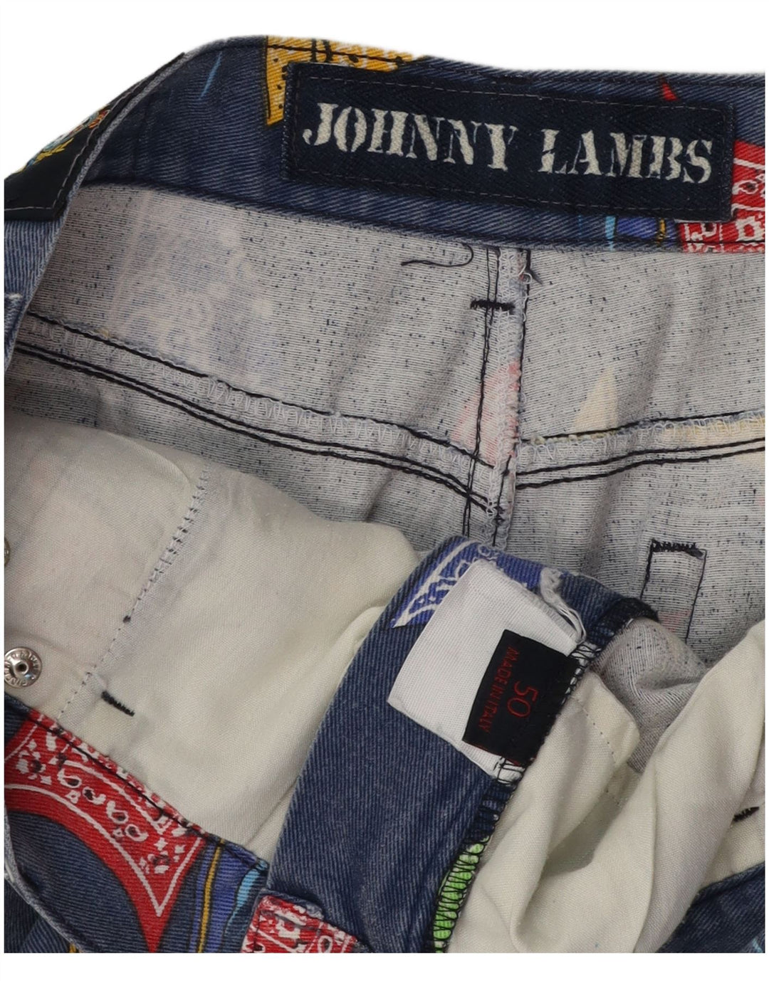 JOHNNY LAMBS Gonna in denim yachting da donna IT 50 XL W32 Blu