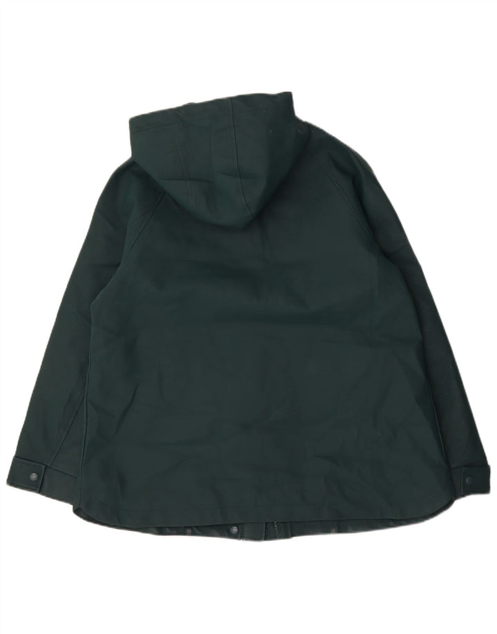 Giacca a vento con cappuccio da donna John Lewis UK 14 Large Verde Poliestere