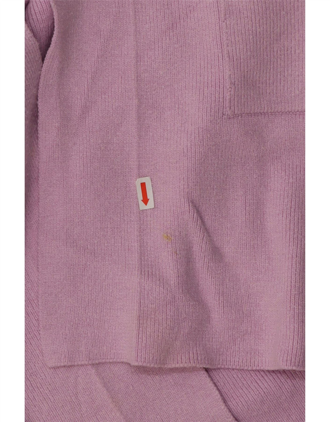 Maglione cardigan aperto lungo da donna Marks & Spencer UK 12 Rosa medio