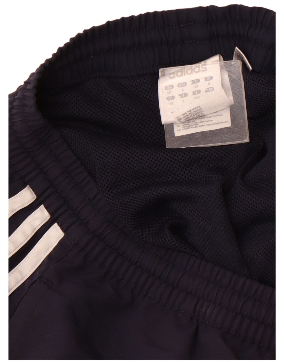 Pantaloncini sportivi da uomo ADIDAS XL blu navy in poliestere