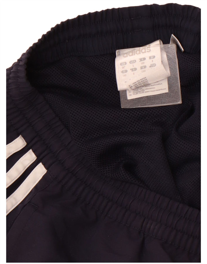 Pantaloncini sportivi da uomo ADIDAS XL blu navy in poliestere