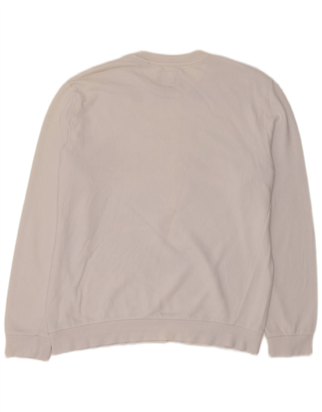 Guess Felpa grafica da uomo Maglione XL Cotone bianco sporco