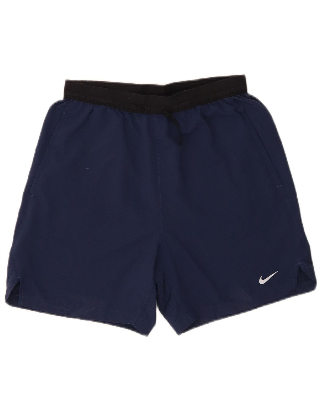 Pantaloncini sportivi Nike da ragazzo Dri Fit 13-14 anni in poliestere blu navy