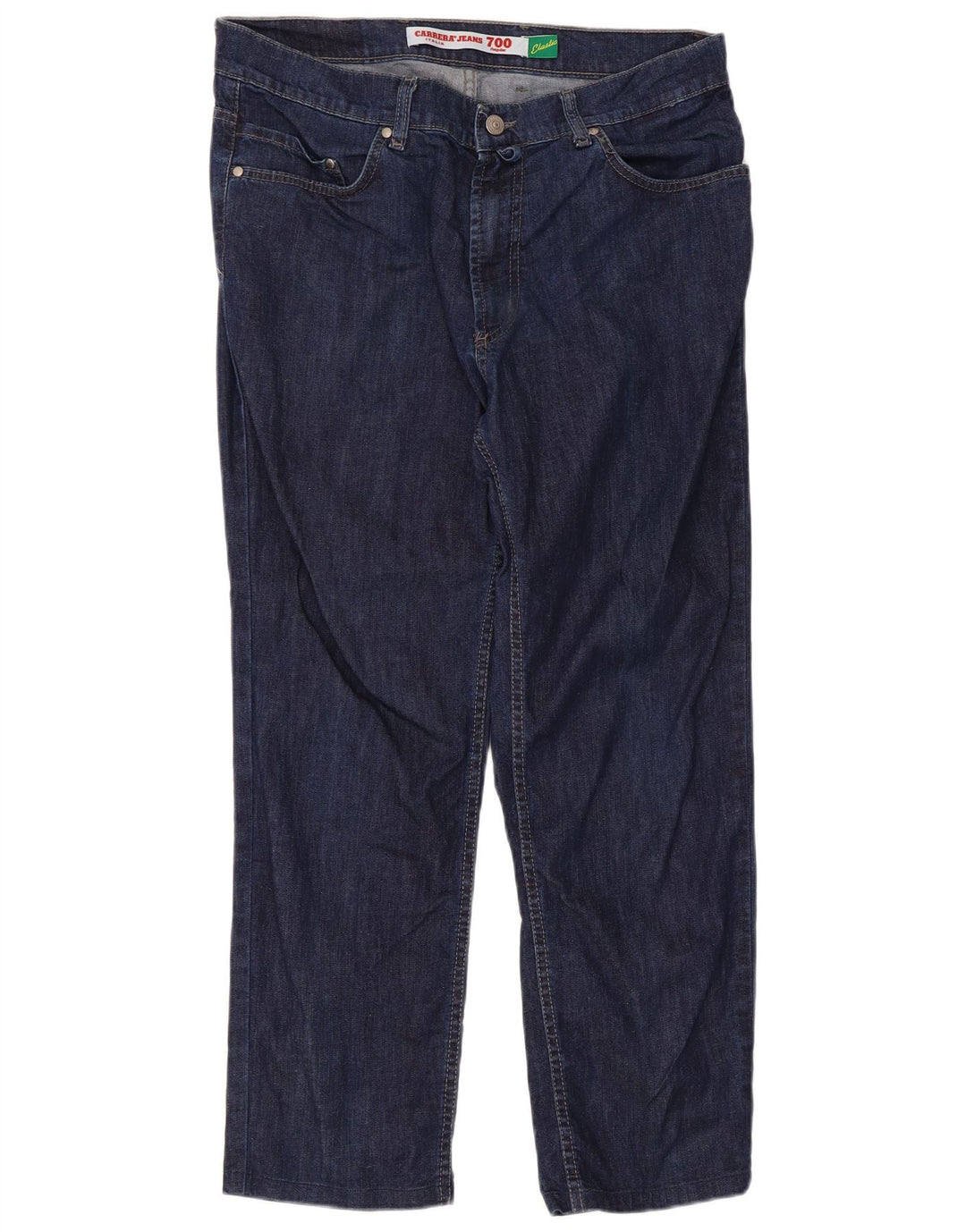 Jeans Carrera Uomo 700 Regular Cropped W32 L26 Blu Navy