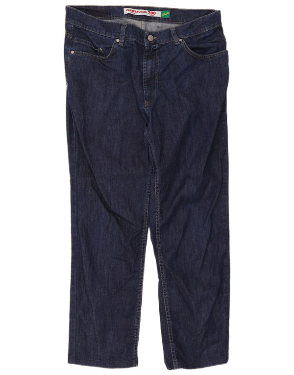Jeans Carrera Uomo 700 Regular Cropped W32 L26 Blu Navy