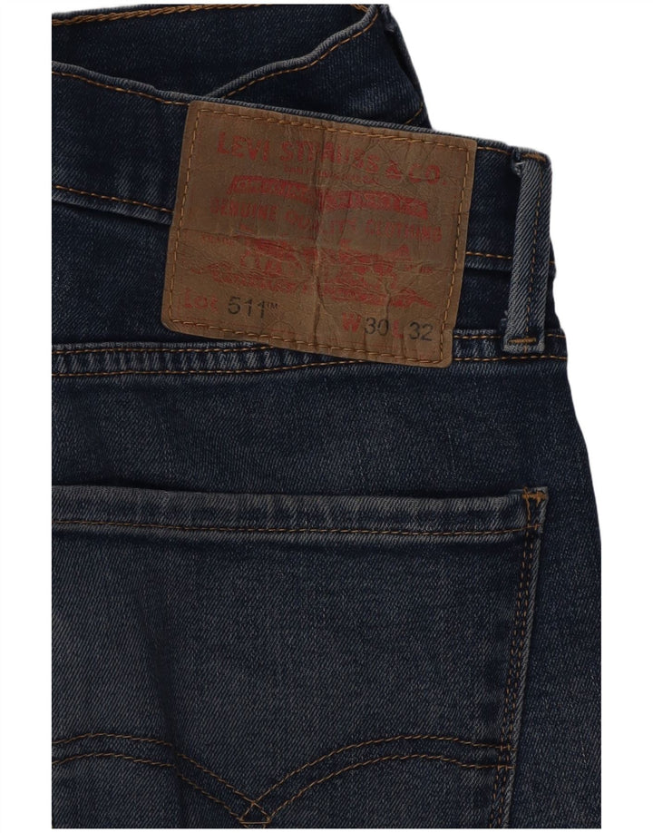 LEVI'S Jeans da uomo 511 slim W30 L32 cotone blu