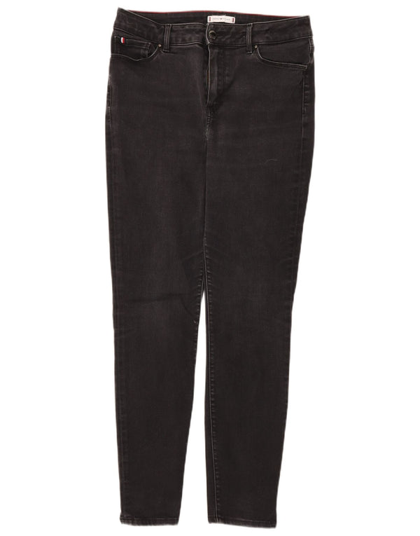Jeans ultra skinny da donna Tommy Hilfiger Harlem W32 L30 cotone nero