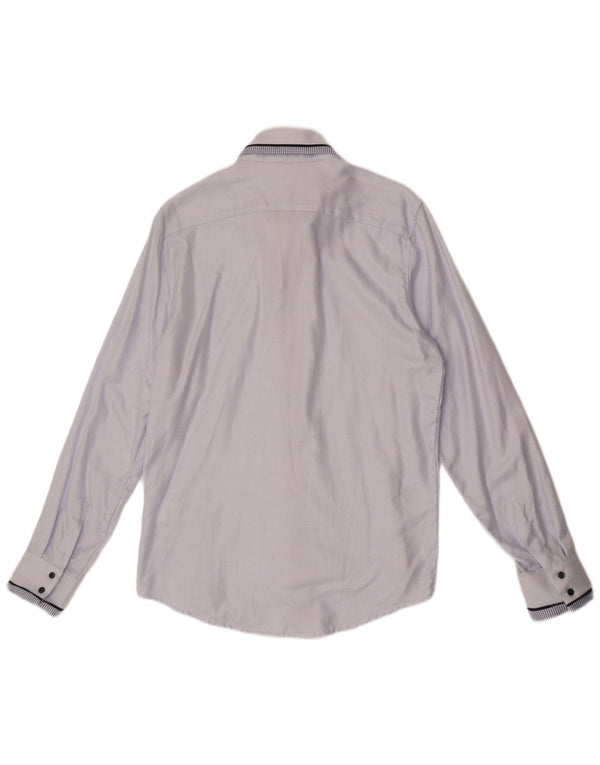 Camicia Uomo Naracamicie Large Cotone Maculato Blu
